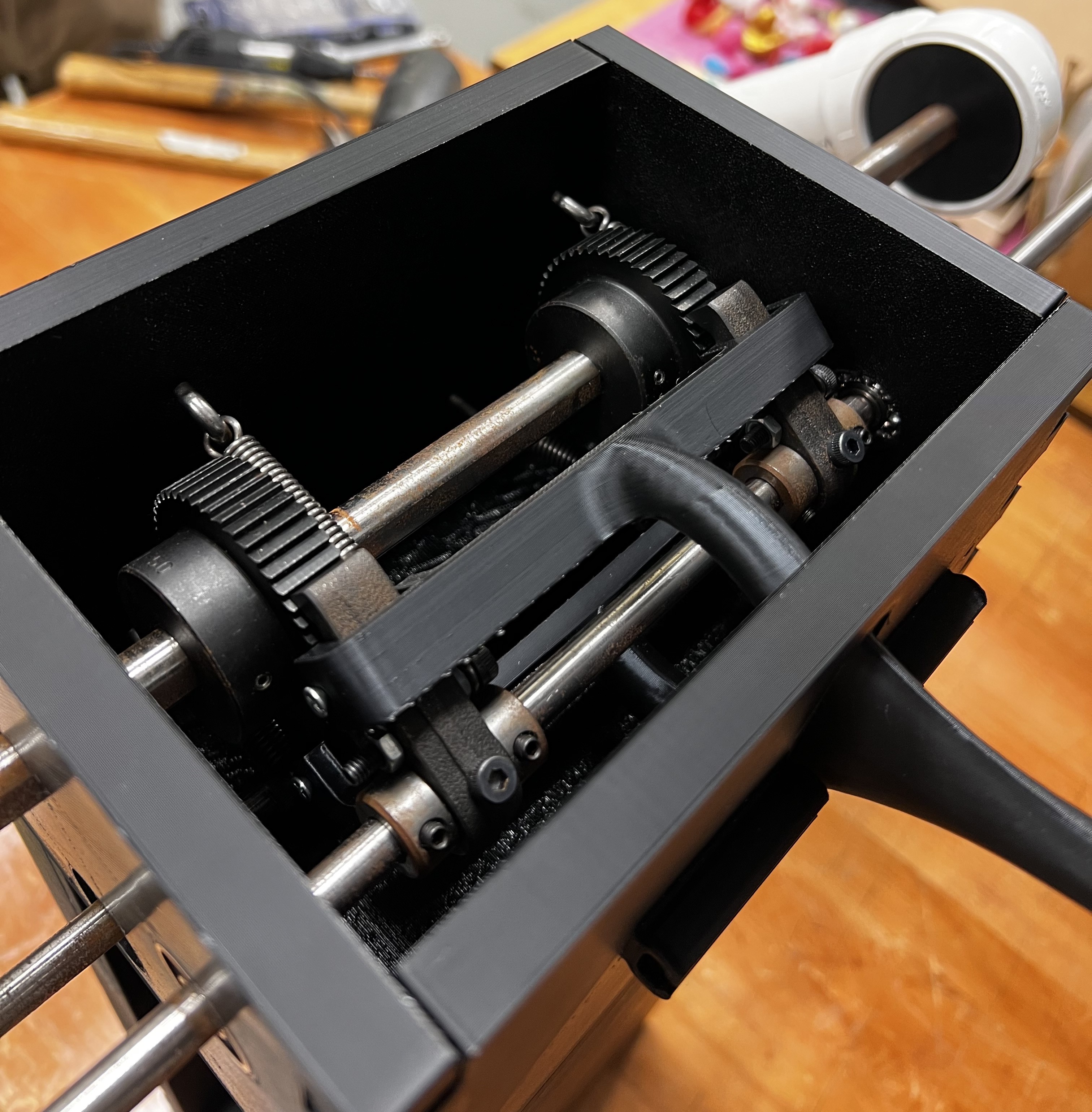 Ride Restraint Ratchet Box